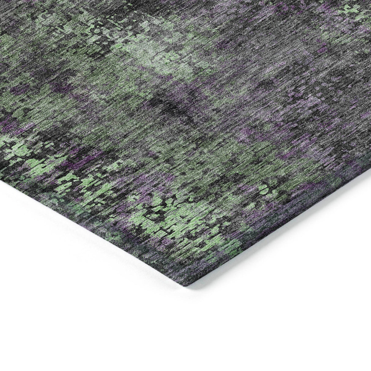 Machine Washable Indoor/ Outdoor Chantille Contemporary Abstract Rug