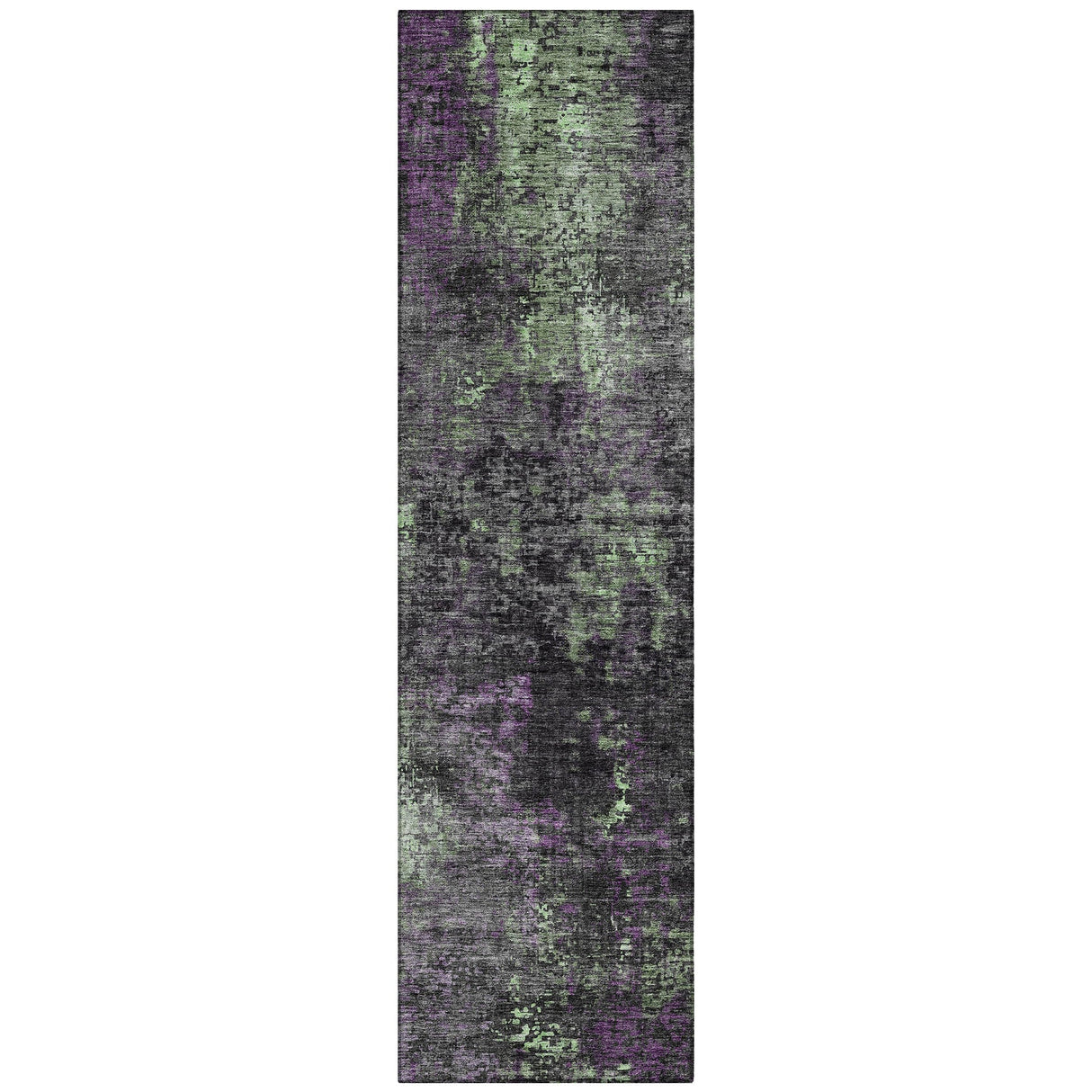 Machine Washable Indoor/ Outdoor Chantille Contemporary Abstract Rug