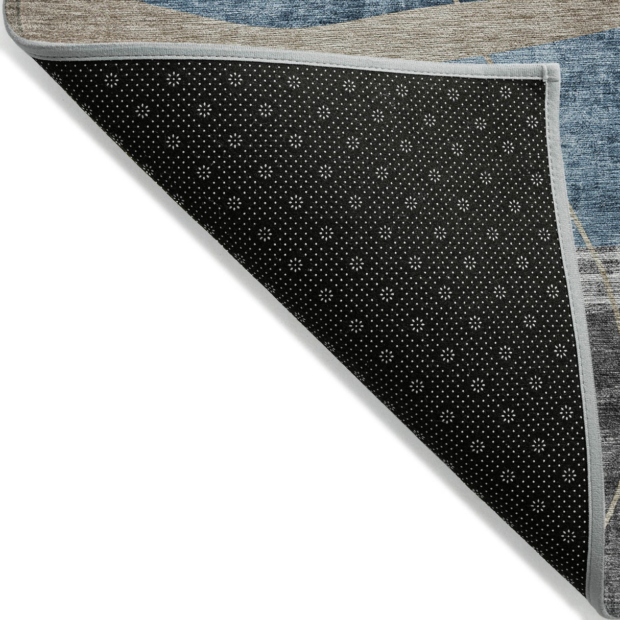 Machine Washable Indoor/ Outdoor Chantille Contemporary Abstract Rug