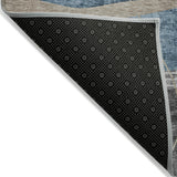 Machine Washable Indoor/ Outdoor Chantille Contemporary Abstract Rug