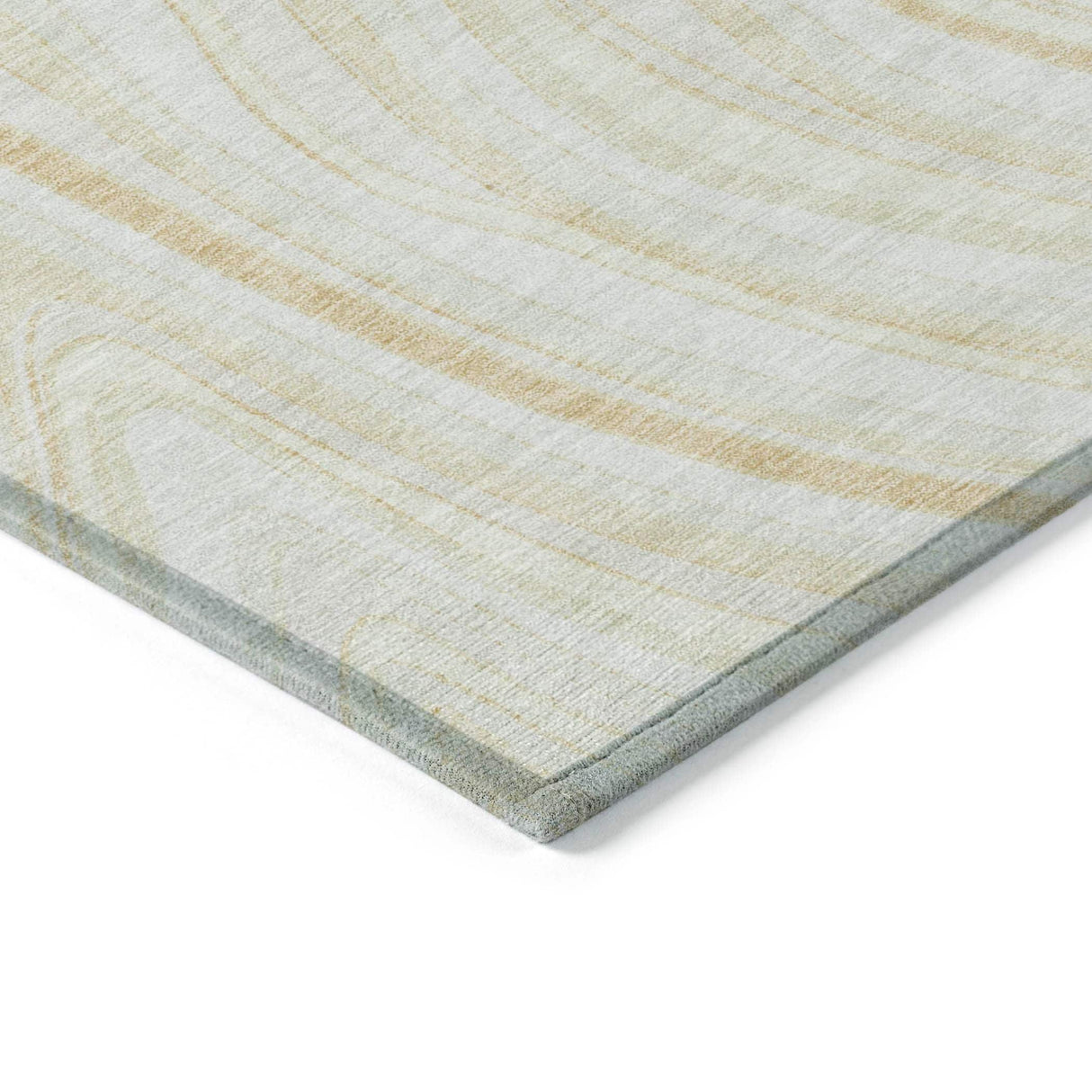 Machine Washable Indoor/ Outdoor Chantille Contemporary Abstract Rug