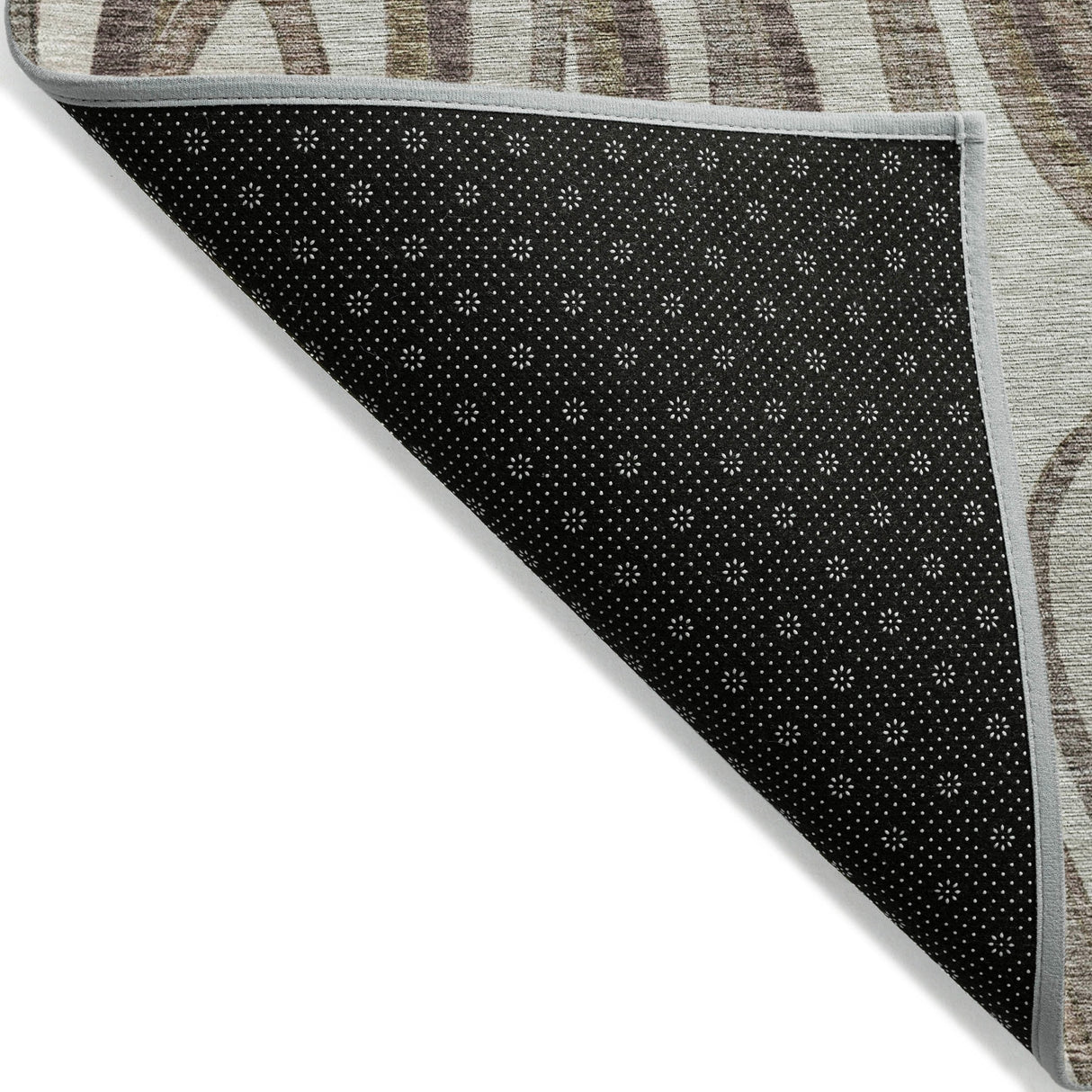 Machine Washable Indoor/ Outdoor Chantille Contemporary Abstract Rug