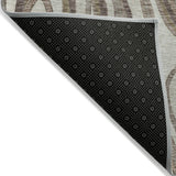 Machine Washable Indoor/ Outdoor Chantille Contemporary Abstract Rug