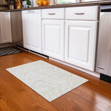 Machine Washable Indoor/ Outdoor Chantille Contemporary Abstract Rug