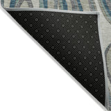 Machine Washable Indoor/ Outdoor Chantille Contemporary Abstract Rug