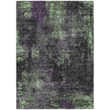 Machine Washable Indoor/ Outdoor Chantille Contemporary Abstract Rug