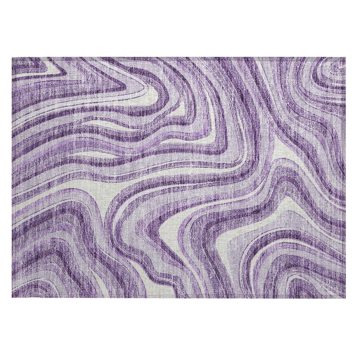 Machine Washable Indoor/ Outdoor Chantille Contemporary Abstract Rug