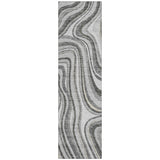 Machine Washable Indoor/ Outdoor Chantille Contemporary Abstract Rug