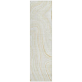 Machine Washable Indoor/ Outdoor Chantille Contemporary Abstract Rug