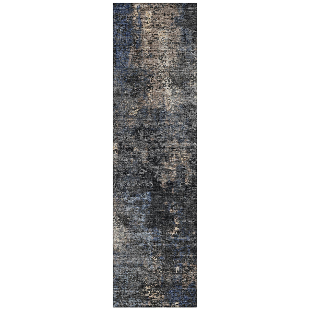 Machine Washable Indoor/ Outdoor Chantille Contemporary Abstract Rug