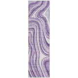 Machine Washable Indoor/ Outdoor Chantille Contemporary Abstract Rug