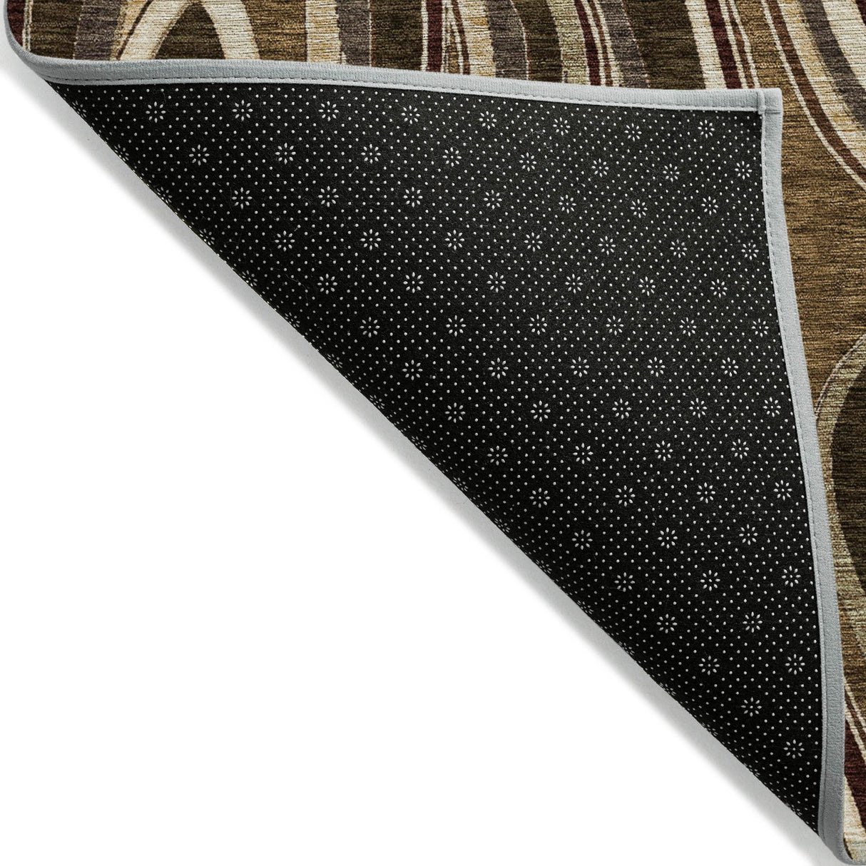 Machine Washable Indoor/ Outdoor Chantille Contemporary Abstract Rug