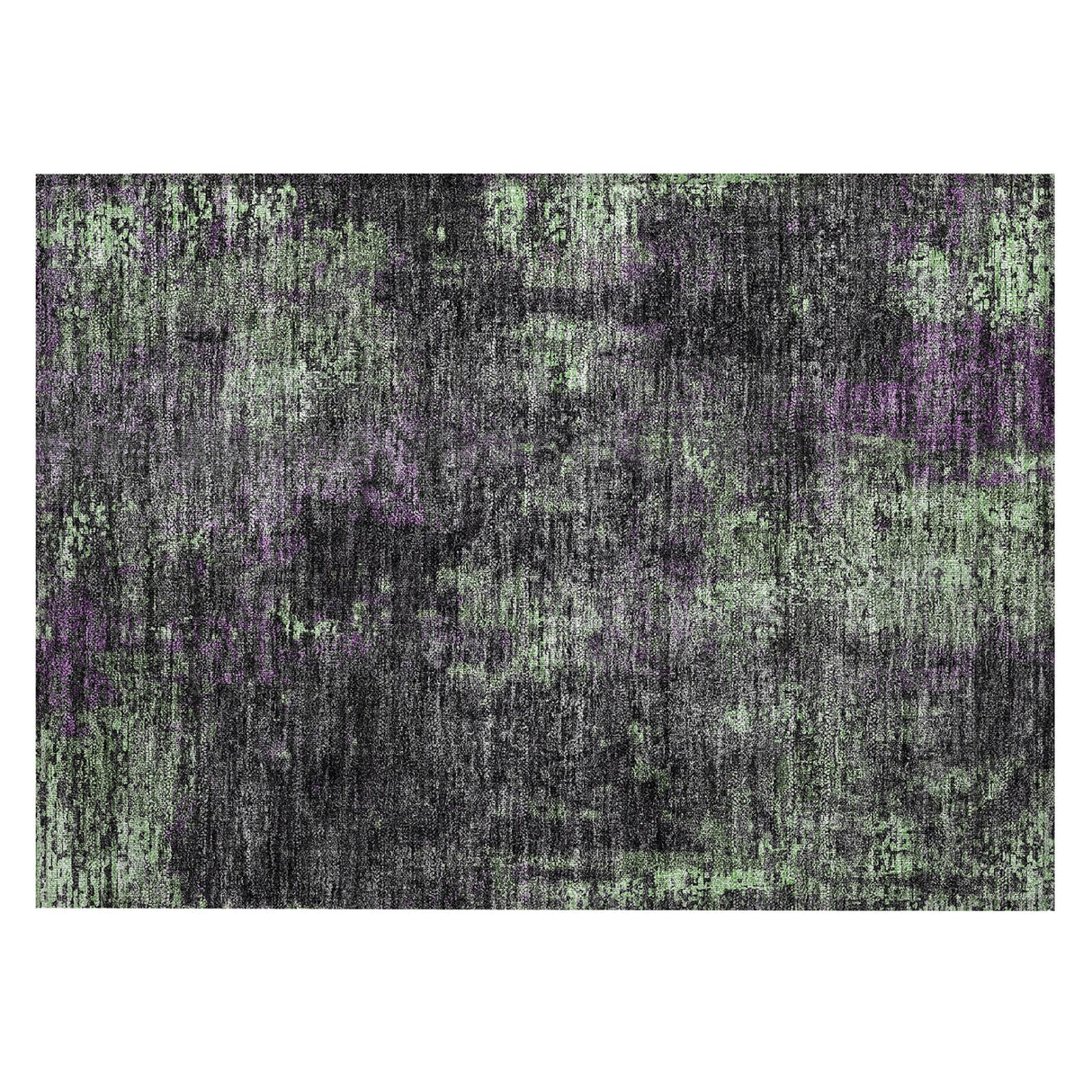 Machine Washable Indoor/ Outdoor Chantille Contemporary Abstract Rug