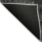 Machine Washable Indoor/ Outdoor Chantille Contemporary Abstract Rug