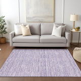 Machine Washable Indoor/ Outdoor Chantille Contemporary Blocks Rug