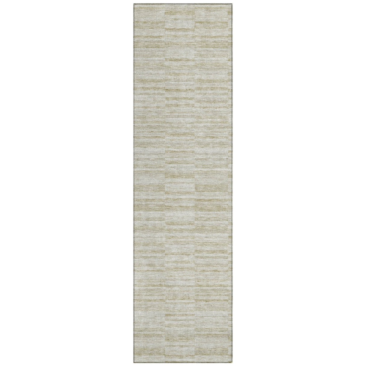 Machine Washable Indoor/ Outdoor Chantille Contemporary Blocks Rug