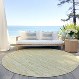 Machine Washable Indoor/ Outdoor Chantille Contemporary Blocks Rug
