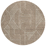 Machine Washable Indoor/ Outdoor Chantille Contemporary Geo Rug