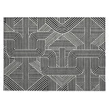 Machine Washable Indoor/ Outdoor Chantille Contemporary Geo Rug