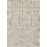 Machine Washable Indoor/ Outdoor Chantille Contemporary Geo Rug