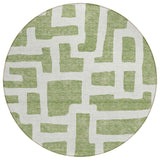 Machine Washable Indoor/ Outdoor Chantille Contemporary Geo Rug