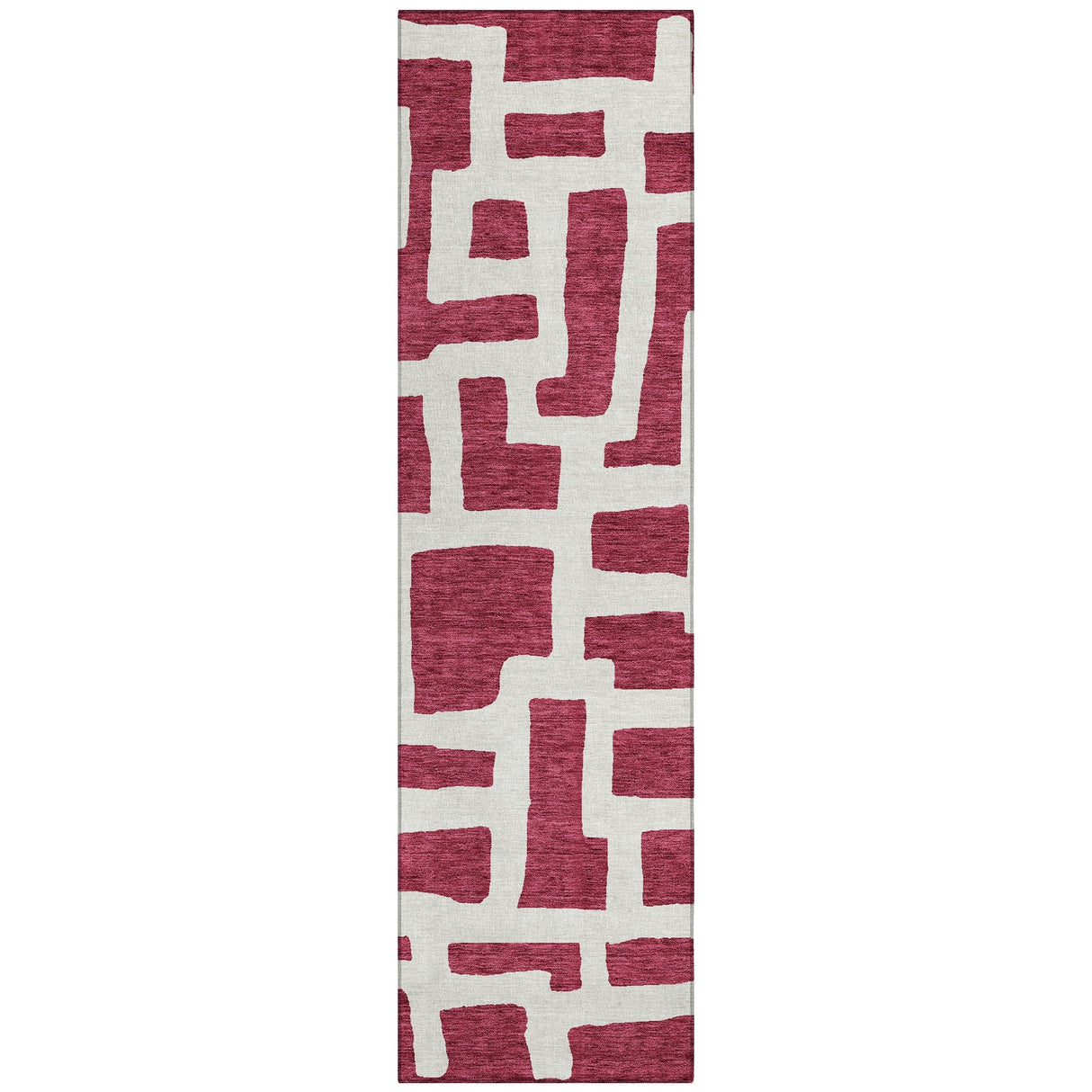 Machine Washable Indoor/ Outdoor Chantille Contemporary Geo Rug