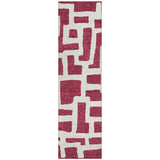 Machine Washable Indoor/ Outdoor Chantille Contemporary Geo Rug