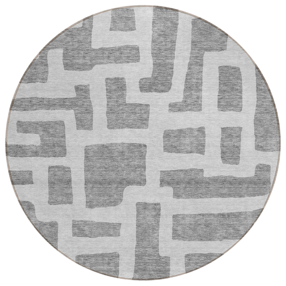 Machine Washable Indoor/ Outdoor Chantille Contemporary Geo Rug