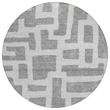 Machine Washable Indoor/ Outdoor Chantille Contemporary Geo Rug