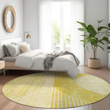 Machine Washable Indoor/ Outdoor Chantille Contemporary Geo Rug