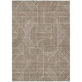 Machine Washable Indoor/ Outdoor Chantille Contemporary Geo Rug