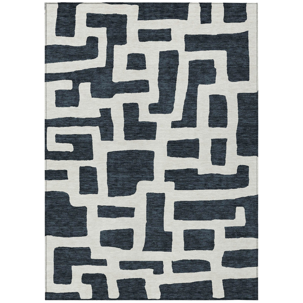Machine Washable Indoor/ Outdoor Chantille Contemporary Geo Rug