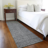 Machine Washable Indoor/ Outdoor Chantille Contemporary Geo Rug