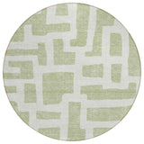 Machine Washable Indoor/ Outdoor Chantille Contemporary Geo Rug