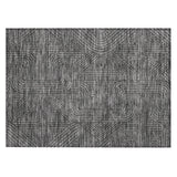 Machine Washable Indoor/ Outdoor Chantille Contemporary Geo Rug