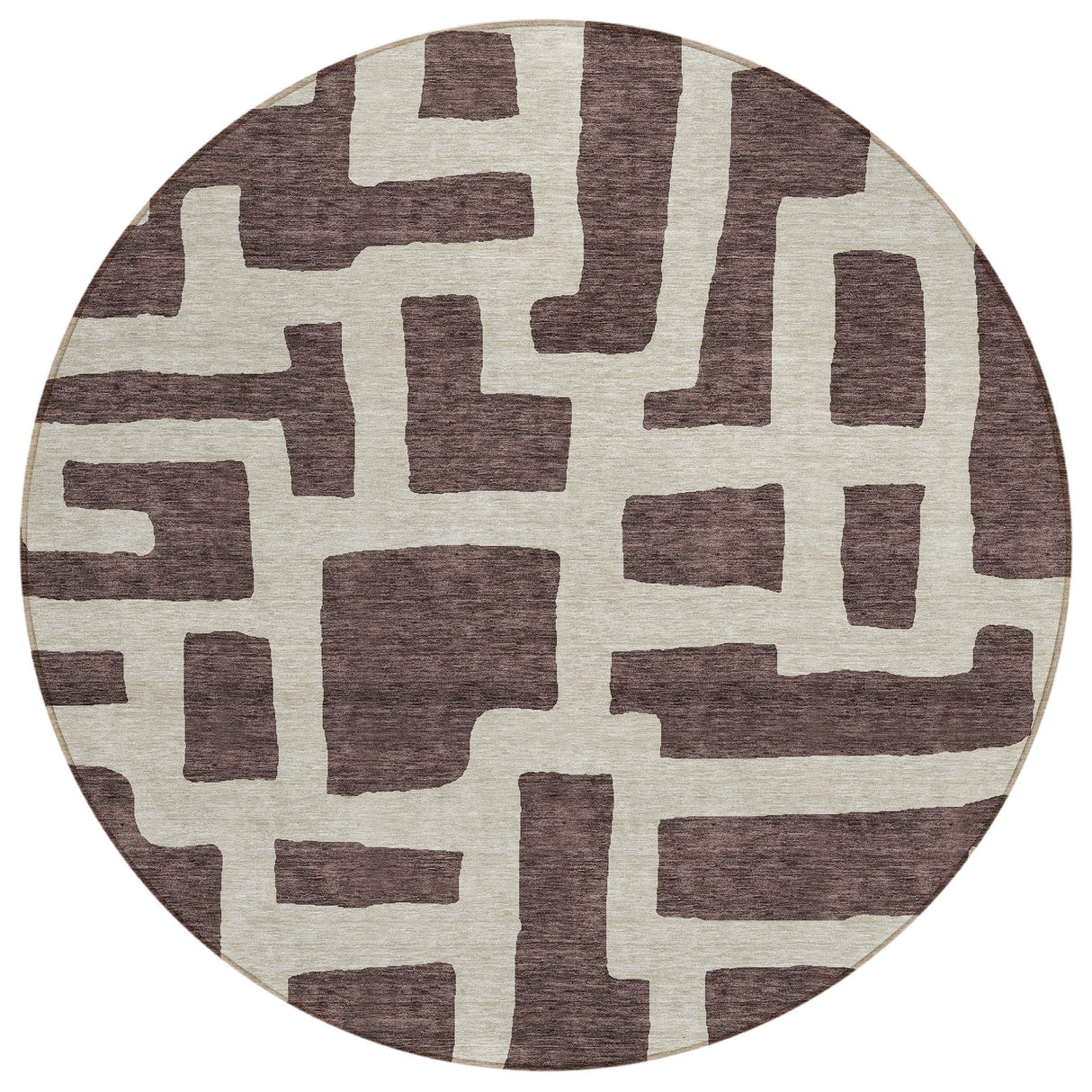 Machine Washable Indoor/ Outdoor Chantille Contemporary Geo Rug