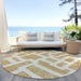 Machine Washable Indoor/ Outdoor Chantille Contemporary Geo Rug