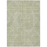 Machine Washable Indoor/ Outdoor Chantille Contemporary Geo Rug
