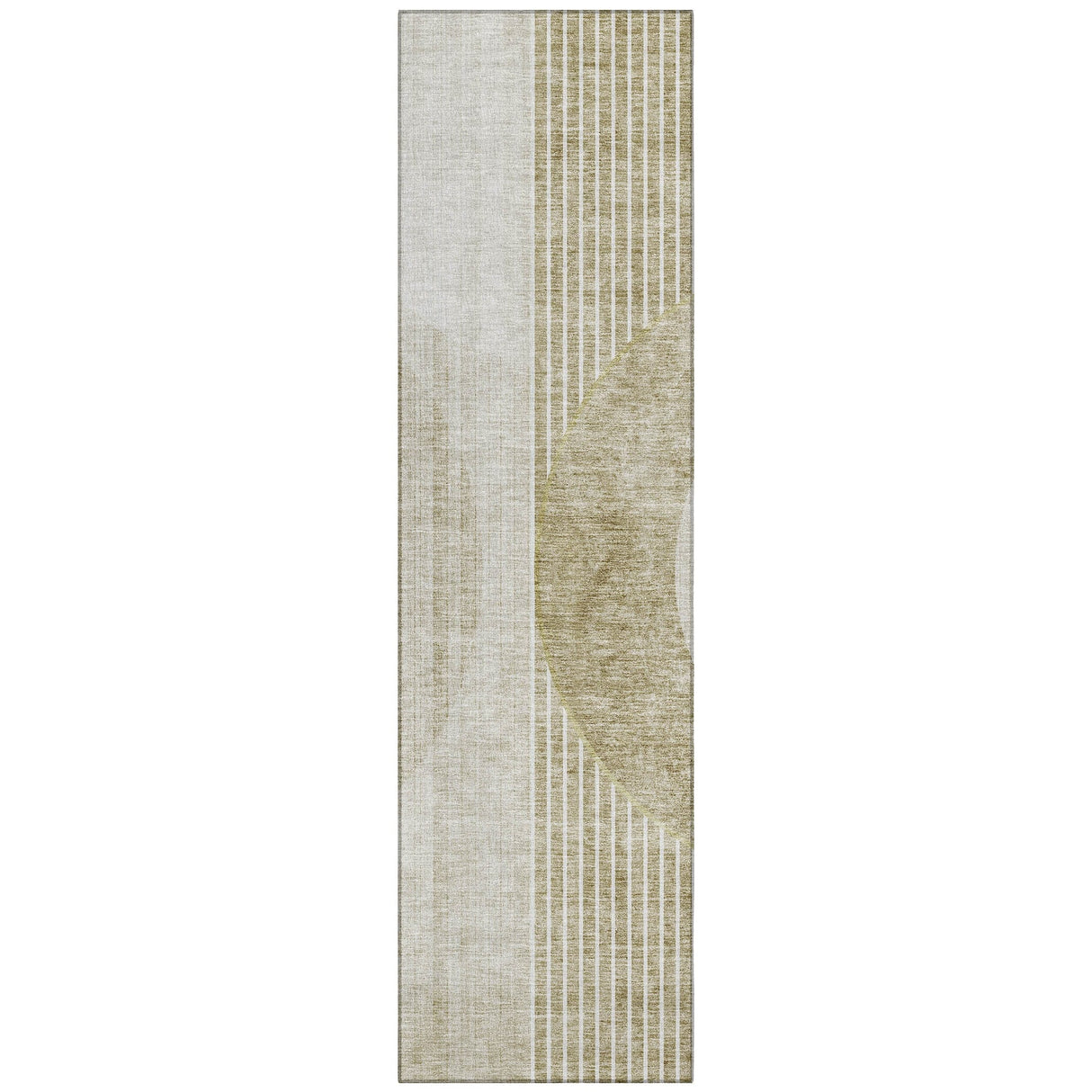 Machine Washable Indoor/ Outdoor Chantille Contemporary Geo Rug