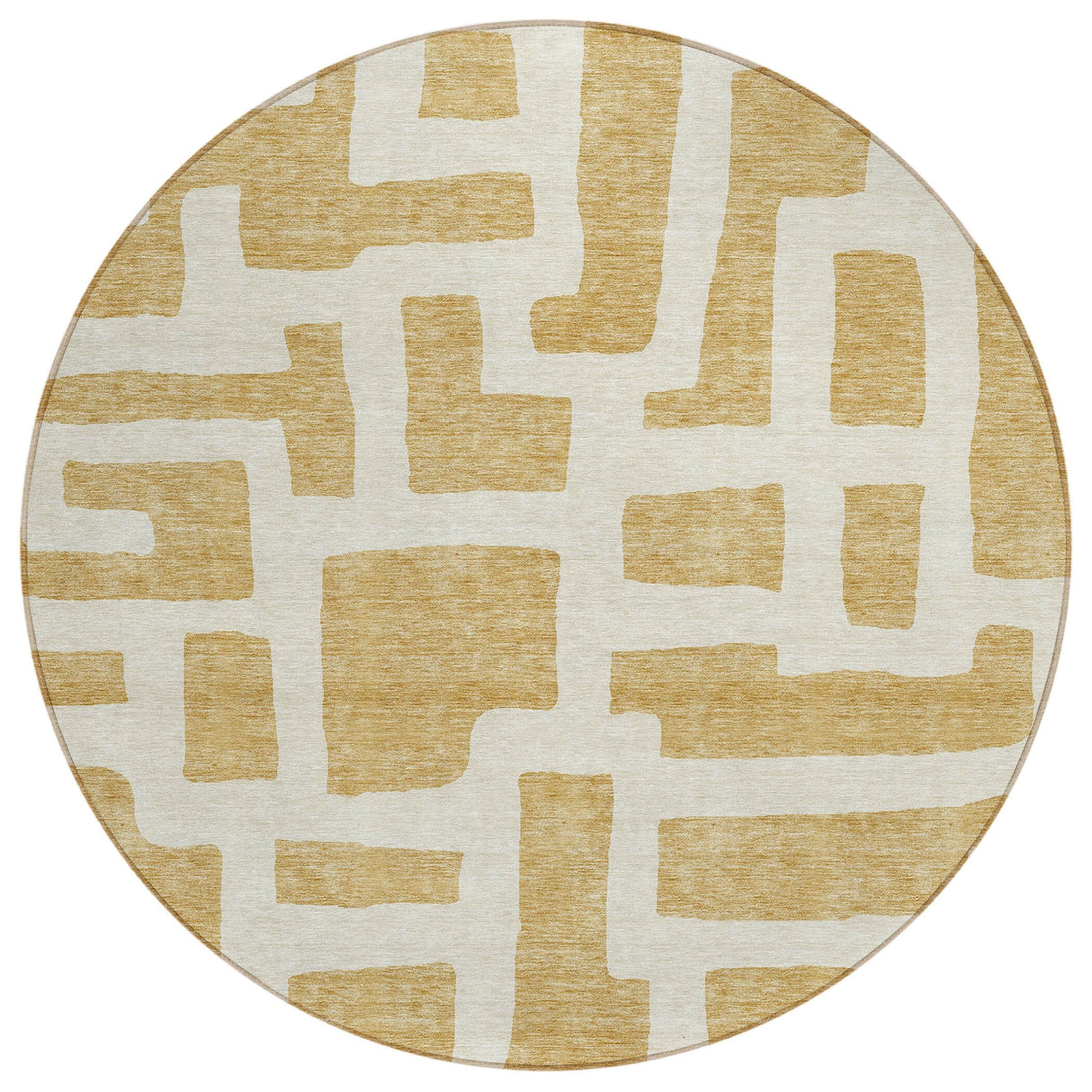 Machine Washable Indoor/ Outdoor Chantille Contemporary Geo Rug
