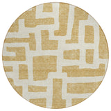 Machine Washable Indoor/ Outdoor Chantille Contemporary Geo Rug