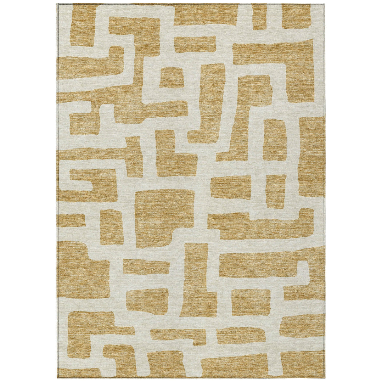 Machine Washable Indoor/ Outdoor Chantille Contemporary Geo Rug