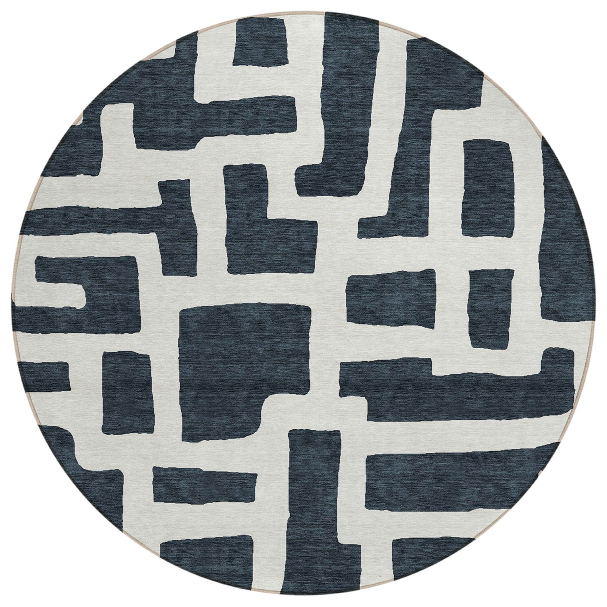 Machine Washable Indoor/ Outdoor Chantille Contemporary Geo Rug