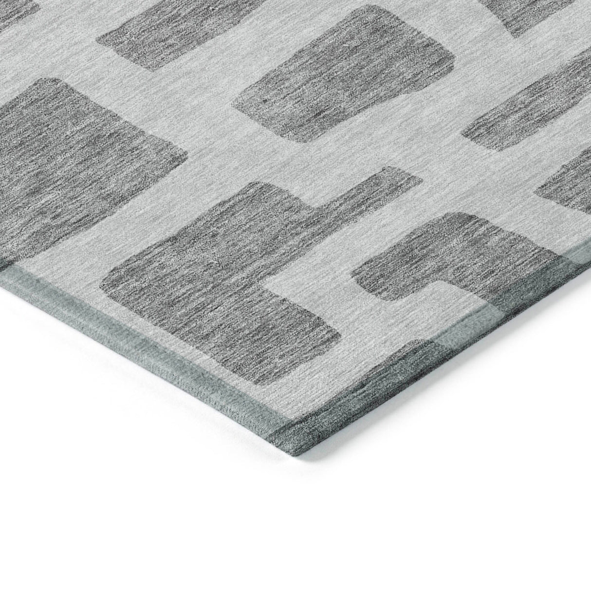Machine Washable Indoor/ Outdoor Chantille Contemporary Geo Rug
