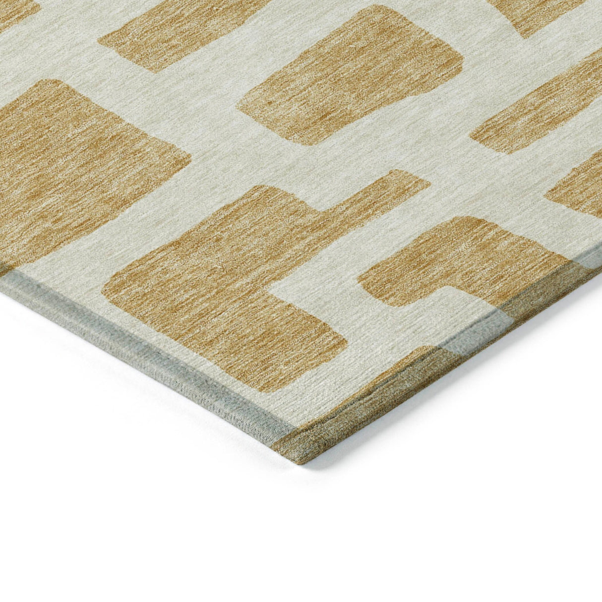 Machine Washable Indoor/ Outdoor Chantille Contemporary Geo Rug