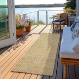 Machine Washable Indoor/ Outdoor Chantille Contemporary Maze Rug