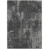 Machine Washable Indoor/ Outdoor Chantille Contemporary Maze Rug
