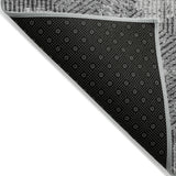 Machine Washable Indoor/ Outdoor Chantille Contemporary Maze Rug