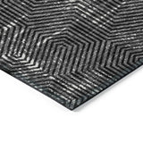 Machine Washable Indoor/ Outdoor Chantille Contemporary Maze Rug