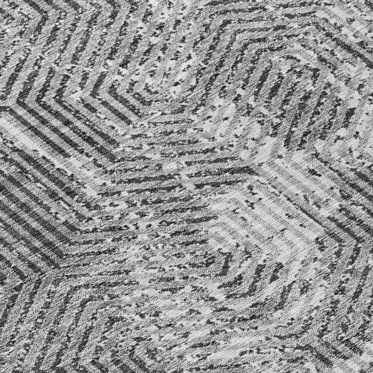 Machine Washable Indoor/ Outdoor Chantille Contemporary Maze Rug